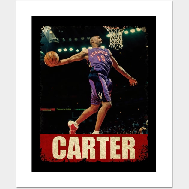 Vince Carter - NEW RETRO STYLE Wall Art by FREEDOM FIGHTER PROD